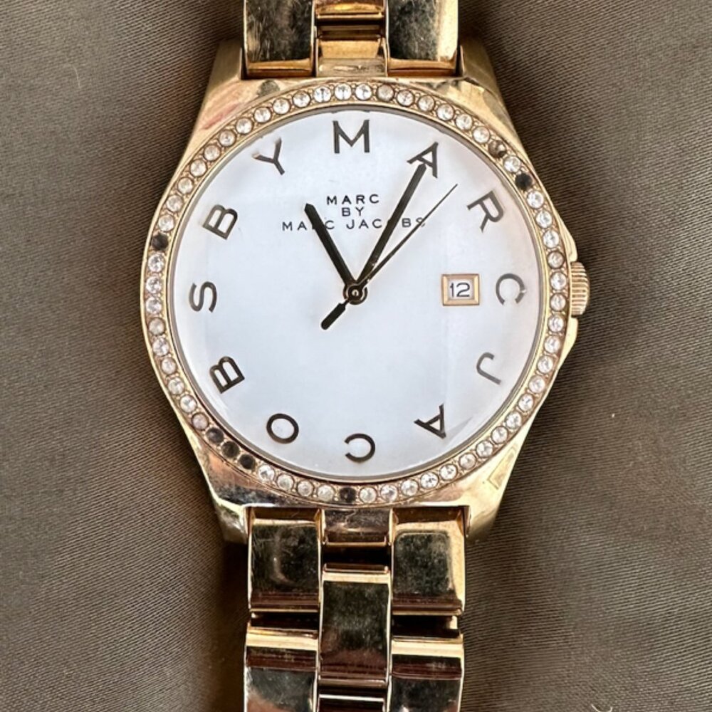 Marc by Marc Jacobs Gold Henry Women's Watch - Picture 2 of 2